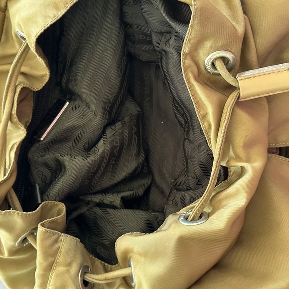 Prada sand Nylon Backpack - Picture 15 of 16